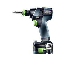 Festool TXS 12 2,5-Set Perceuse-visseuse sans fil 12 V 30 Nm Brushless ( 576874 ) + 2x batterie 2,5 Ah + chargeur + kit