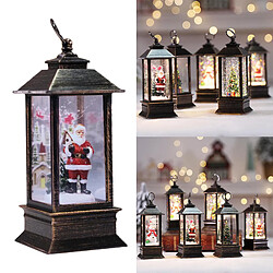 Christmas Lantern Family Xmas Hanging LED Light Table Decor Sapin De Noël