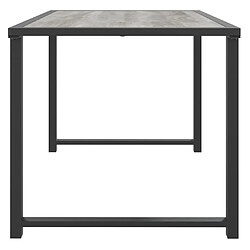 Avis vidaXL Table de jardin anthracite 55x40x37 cm acier