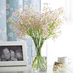 10 Bouquet Fleur Artificielle Gypsophile Fleur Mariage Décoration De La Maison Beige