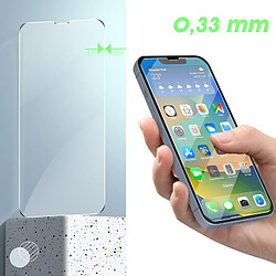 Avizar Verre Trempé iPhone 14 Plus 9H Anti-rayures Anti-traces Transparent pas cher