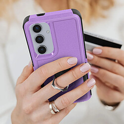 Avis Avizar Coque Antichoc pour Samsung Galaxy S24 Anneau Support Violet