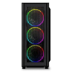 Avis Boîtier ATX semi-tour Sharkoon RGB Wave Noir