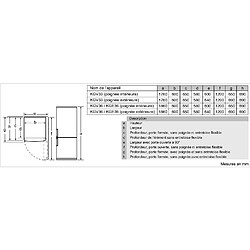 Acheter Réfrigérateur combiné 60cm 308l brassé blanc - kgv36vweas - BOSCH