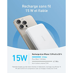 Avis SANAG Maggo Power Bank, Batterie Externe Magnétique Ultrafine 10 000 Mah, Certification Qi2, Chargeur Rapide Compatible Magsafe, Design Ergonomique, Uniquement Pour Les Séries Iphone 16/15/14/13/12