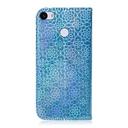 Avis Wewoo Housse Coque Pour Google Pixel 3A XL couleur unie boucle colorée magnétique horizontale étui en cuir PU avec titulaire et fentes cartes et portefeuille et lanière bleu