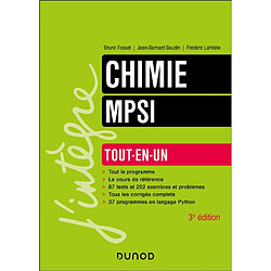 Chimie MPSI : tout-en-un