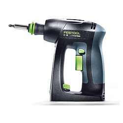 Perceusevisseuse sansfil Festool C 18Basic 18 V sans batterie ni chargeur coffret Systainer Sys3 M