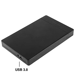 Avis Wewoo Boîtier disque dur noir externe SATA HDD / SDD de 2,5 pouces, sans outil, interface USB 3.0