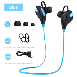 Avis Wewoo Ecouteur Bluetooth pour iPhone écouteurs stéréo sans fil avec contrôle Mic FH E70987 Programme Soutien Handfree appel l'pour iPhone Galaxy Sony HTC Google Huawei Xiaomi Lenovo Smartphone Bleu