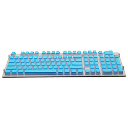 108 Touches Double Shot Pudding Keycaps Bricolage Pour Clavier Mécanique Cherry MX Bleu Ciel