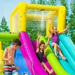 Splash Course aire de jeux aquatique gonflable pour enfants Bestway 53387 pas cher