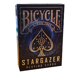 Bicycle Cards Bicycle ""STARGAZER"" - Jeu de 56 cartes toilées plastifiées - format poker - 2 index standard