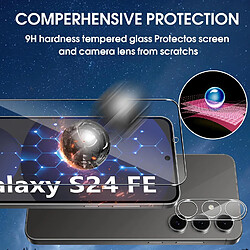 Verres Trempes et Protections Camera Arriere Transparent X3 Pour Samsung Galaxy S24 FE Little Boutik©