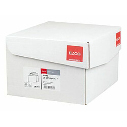 Elco 32882 Boite de 500 enveloppes sans fenêtre Format C5 Blanc