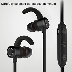 Wewoo Oreillette Bluetooth IPX4 Étanche Magnétique Écouteurs Sans Fil V4.2 Stéréo Casque avec Micro, Pour iPhone, Samsung, Huawei, Xiaomi, HTC & Autres Smartphones Rouge pas cher