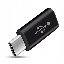 GUPBOO Adaptateur GSM CITY USB TYPE-C vers MICRO USB Noir,JL670