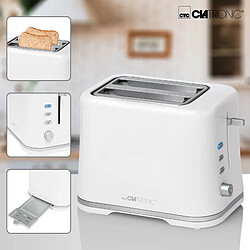 Avis Grille Pain Toaster 2 fentes blanc, 870, Blanc, Clatronic, TA 3554