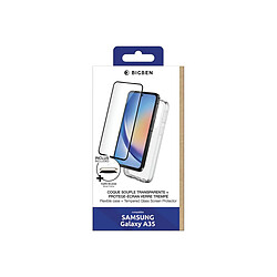 BigBen Connected Pack Accessoires 2 en 1 pour Samsung Galaxy 35 Transparent