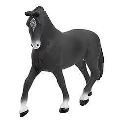 Schleich Figurine Jument Hanovrienne Farm World en Position Débout Noir pas cher