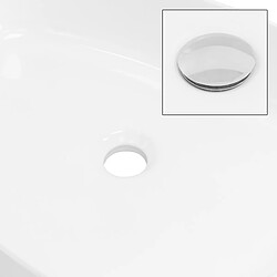 ML-Design Lavabo en Céramique Blanc Brillant 55 x 42 x 14 cm, Ovale, Vasque à Poser sur Table de Toilette, Lave-Mains pour la Salle de Bains / WC Invités, Design Minimaliste Moderne pas cher