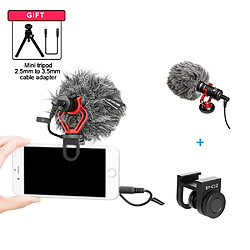 Universal Condensateurs microphones d'enregistrement vidéo avec clips microphones d'enregistrement vidéo pour téléphones intelligents films DSLR caméras caméras PC | microphones pas cher