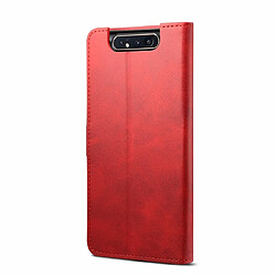 Avis Wewoo Housse Coque Pour Galaxy A80 / A90 GUSSIM Business Style Étui en cuir à rabat horizontal avec support et fentes cartes et portefeuille rouge