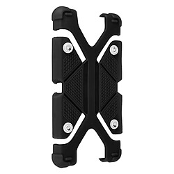 Avizar Coque smartphone 3.8 à 4.7 pouces Universel Bumper Silicone noir Mode Support