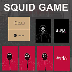 Universal Jeu de cartes de jeu de cartes de jeu de jeu de squid