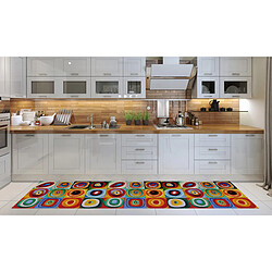 Alter Tapis de cuisine, 100% Made in Italy, Tapis antitache avec impression numérique, Tapis antidérapant et lavable, Modèle Estcourt, 280x52 cm