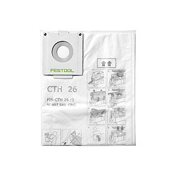 Sac filtre de sécurité FIS-CTH 48/3 FESTOOL 497542