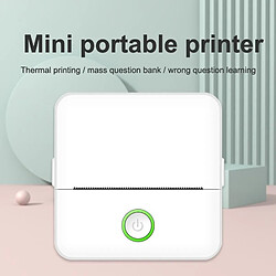 Yonis Mini Imprimante Bluetooth Sans Encre Portable