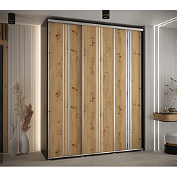 Abiks Meble Armoire DAVOS 6 À Portes Coulissantes 235,2/190/60 3 Portes