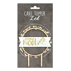 Scrapcooking Cake topper LED - Joyeux Noël