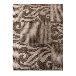 Vidal Tapis de couloir en laine 206x81 brun Darya pas cher