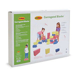 BSM Lot de 45 Pieces de cartons Edu Blocs