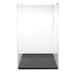 10x10x14cm modèle vitrine antipoussière protection boîte d'affichage pour les chiffres