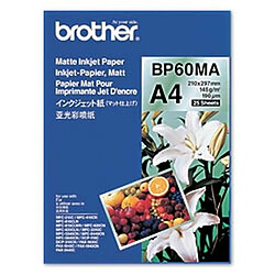 BROTHER Papier photo 190g/m2 A4 25 feuilles matte