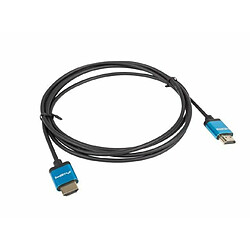 Lanberg Cel HDMI M/M 1.8M 2.0 4K CA-HDMI-22CU-0018-BK