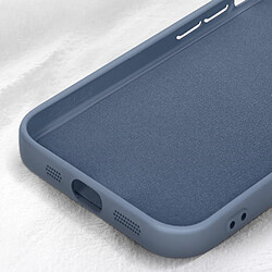 Avis Avizar Coque Silicone pour iPhone 15 Plus Caméra Protégée Soft Touch Série Sweet Gris