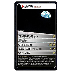 Avis Universal Top Trumps Space de jeu de cartes