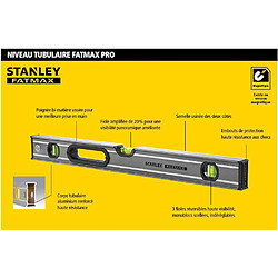 Avis Niveau tubulaire longueur 120 cm FatMax® Pro STANLEY 0-43-648