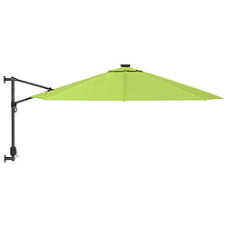 Helloshop26 Parasol mural avec les pomme verte 290 cm 02_0008681