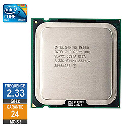 Processeur Intel Core 2 Duo E6550 2.33GHz SLA9X PLGA775 4Mo - Reconditionné