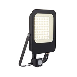 Avis Saxby Peinture noire mate de lumière d'inondation extérieure de la priorité 50W IP65 50W de PIR