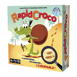 RapidCroco - Asmodee - Jeu d'enquete - 32 Suspect 1 coupable