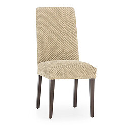 Housse de Chaise Eysa THOR Beige 50 x 55 x 50 cm 2 Unités