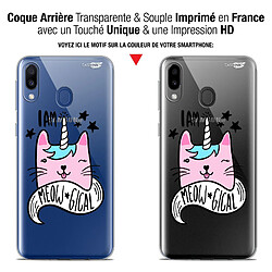 Avis Caseink Coque arrière Samsung Galaxy M20 (6.3 ) Gel HD [ Nouvelle Collection - Souple - Antichoc - Imprimé en France] I Am MEOUgical