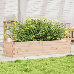 vidaXL Jardinière 110x40x23 cm bois de pin massif