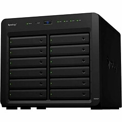 SYNOLOGY DS2422+ NAS 12 baies - Quad-Core - 4 Go RAM DDR4 - Compatible 2.5"/3.5" - Noir